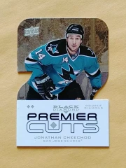 2008-09 UD Black Diamond Premier Cuts #PDC31 Jonathan Cheechoo Sharks